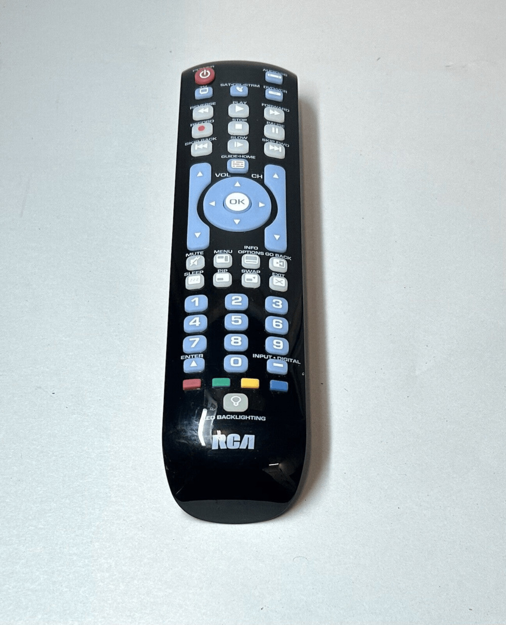 OEM RCA RCRN04GZ LED Backlighting TV Remote Control R25947